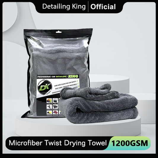 1200gsm Microfiber Twist Car Wash Towel Professional Super Soft