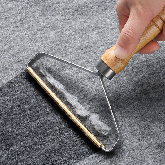 New Portable Pet Hair Remover Brush Manual Lint Roller Sweater Sofa
